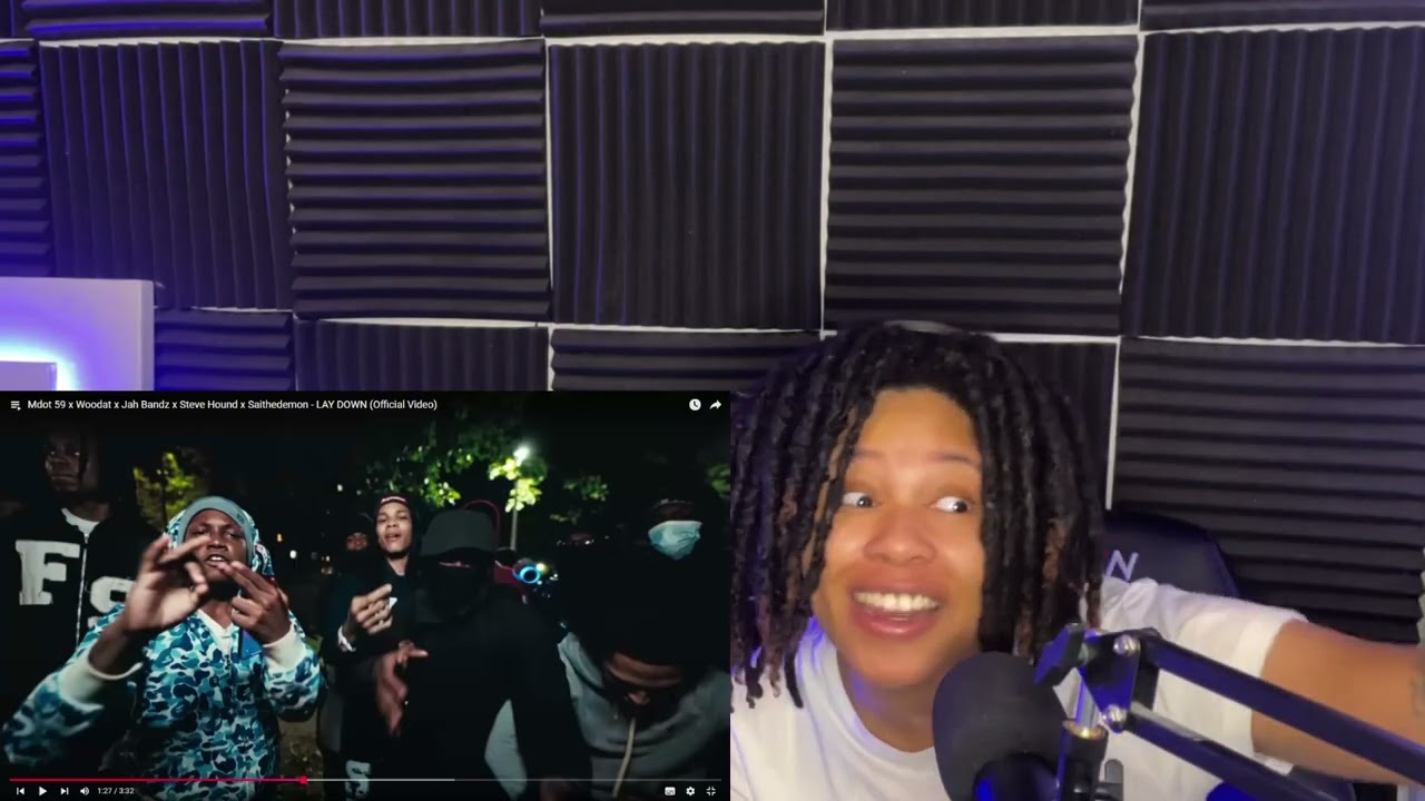 Mdot 59 x Woodat x Jah Bandz x Steve Hound x Saithedemon - LAY DOWN(Reaction)