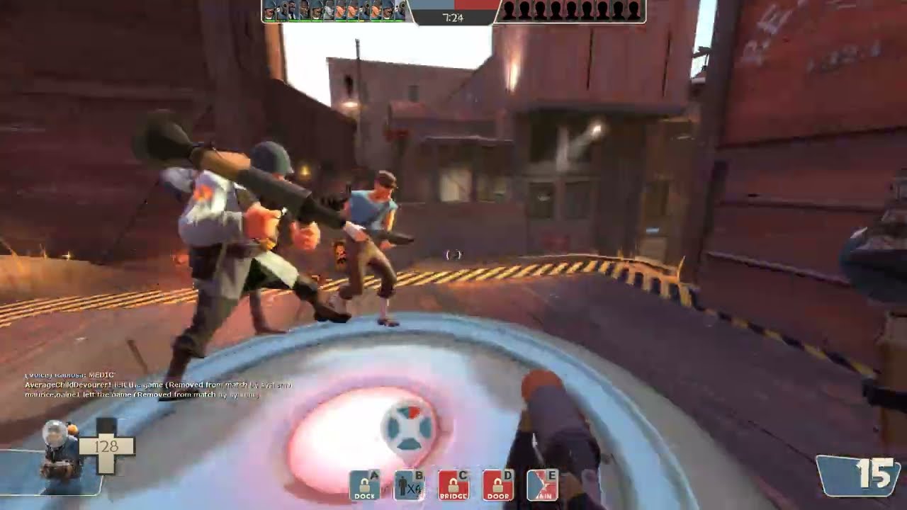 Team Fortress 2 Pyro Gameplay