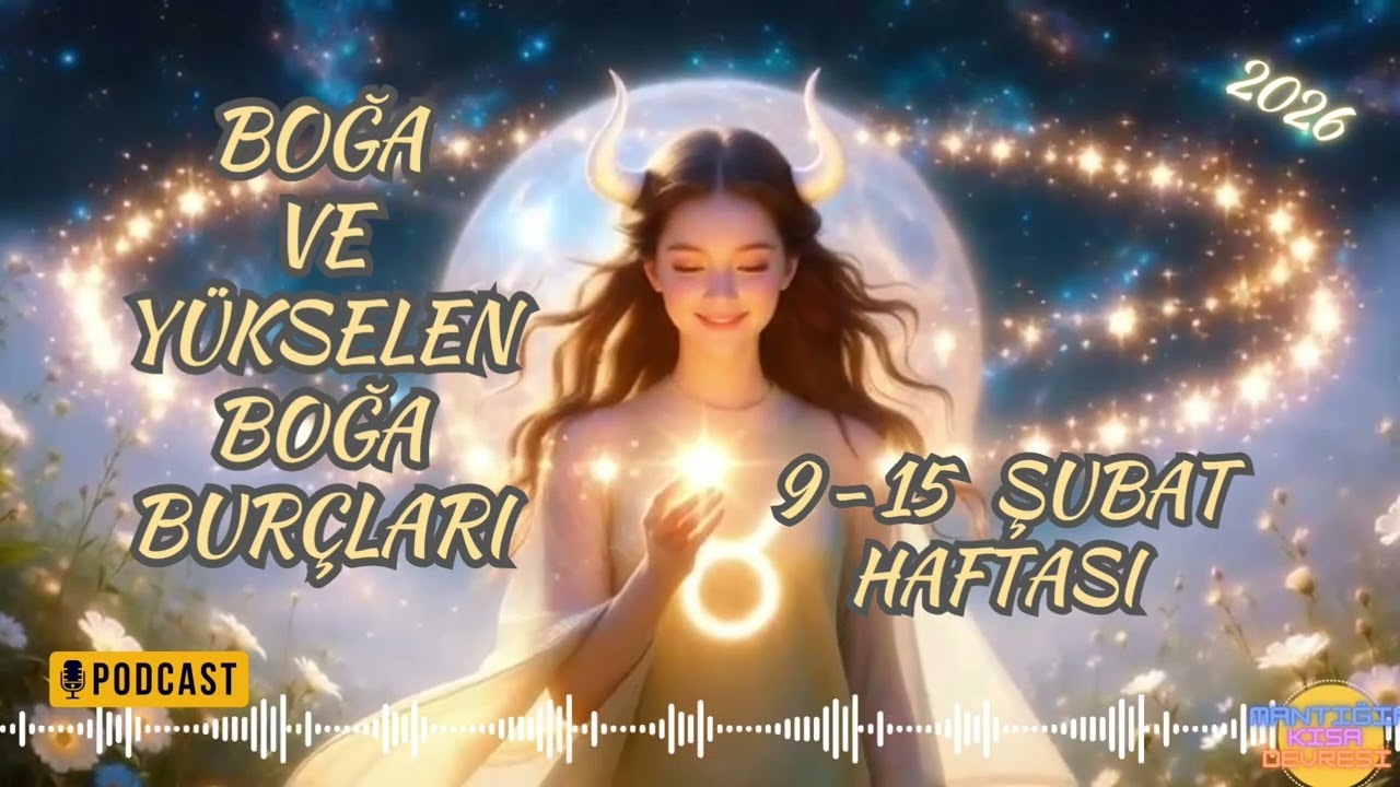 ♉ Boğa & Yükselen Boğa Burçları  | 9–15 Şubat Haftası; Sessiz Ama Güçlü Bir Dönem