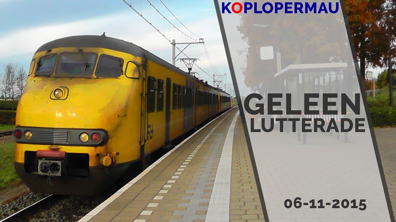 Treinen in Geleen-Lutterade - 6 november 2015