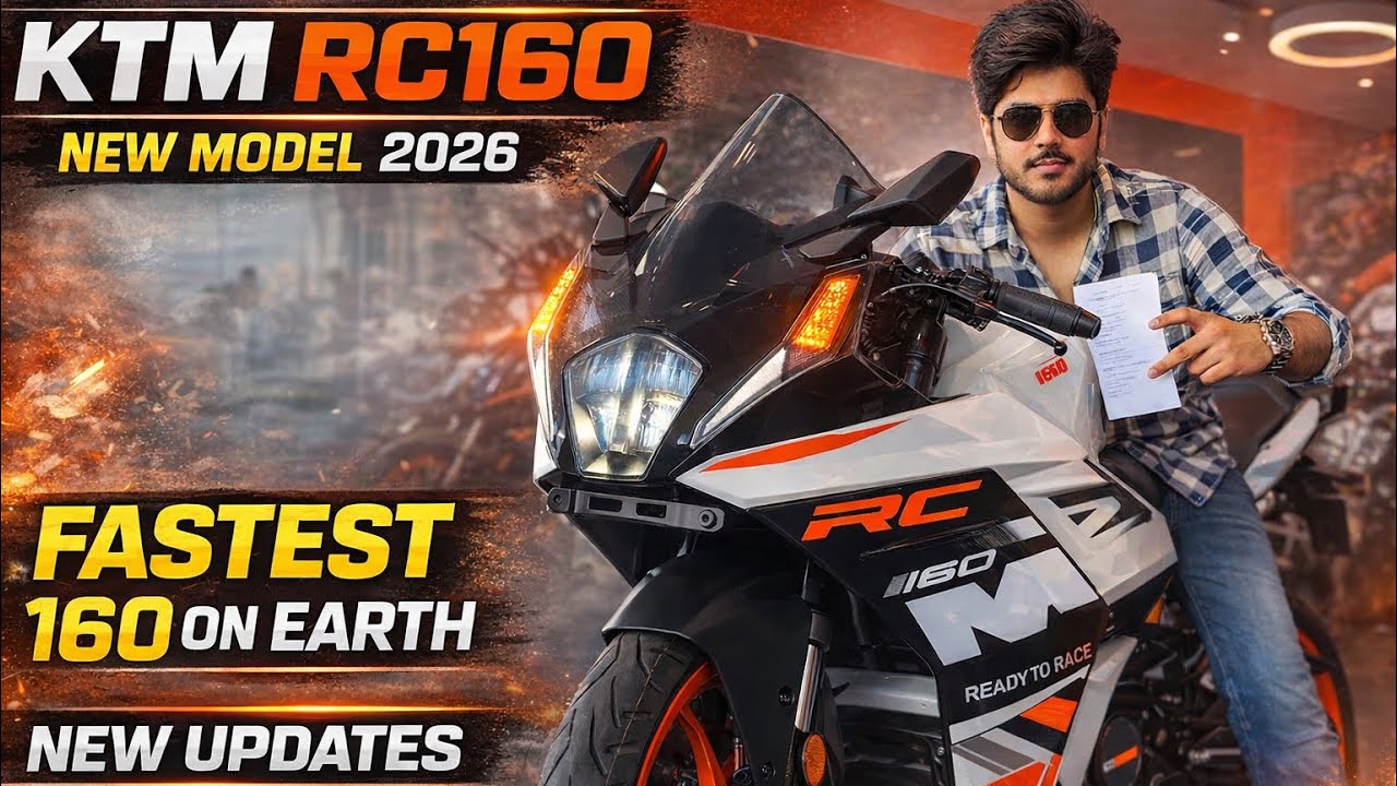 KTM RC160 New Model 2026 - Emi details, Minimum Downpayment, Mileage & Onroad Price|Harsh Motoverrse