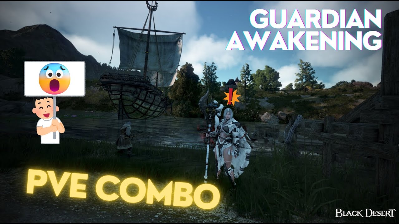 Black Desert | Guardian Awakening | Combo PVE