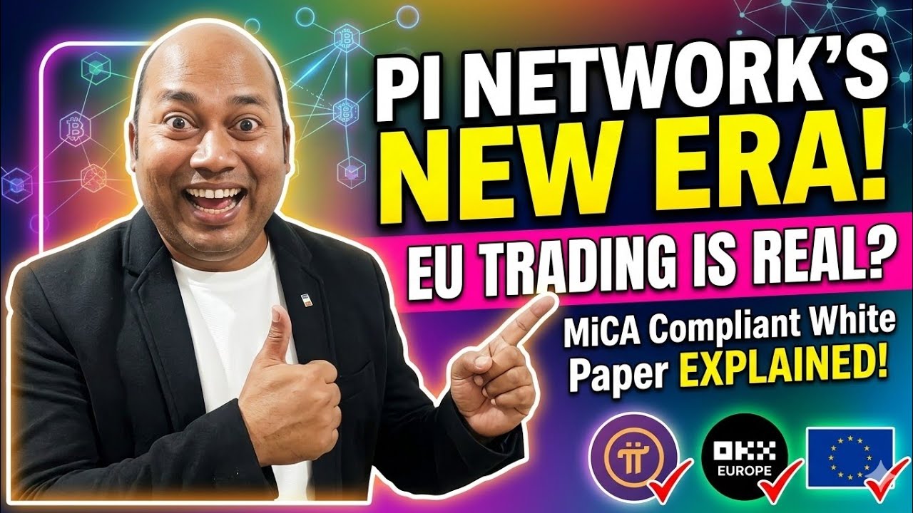 ​Pi Network New Update: MiCA Compliant White Paper Explained! (Pi to Trade in EU?)