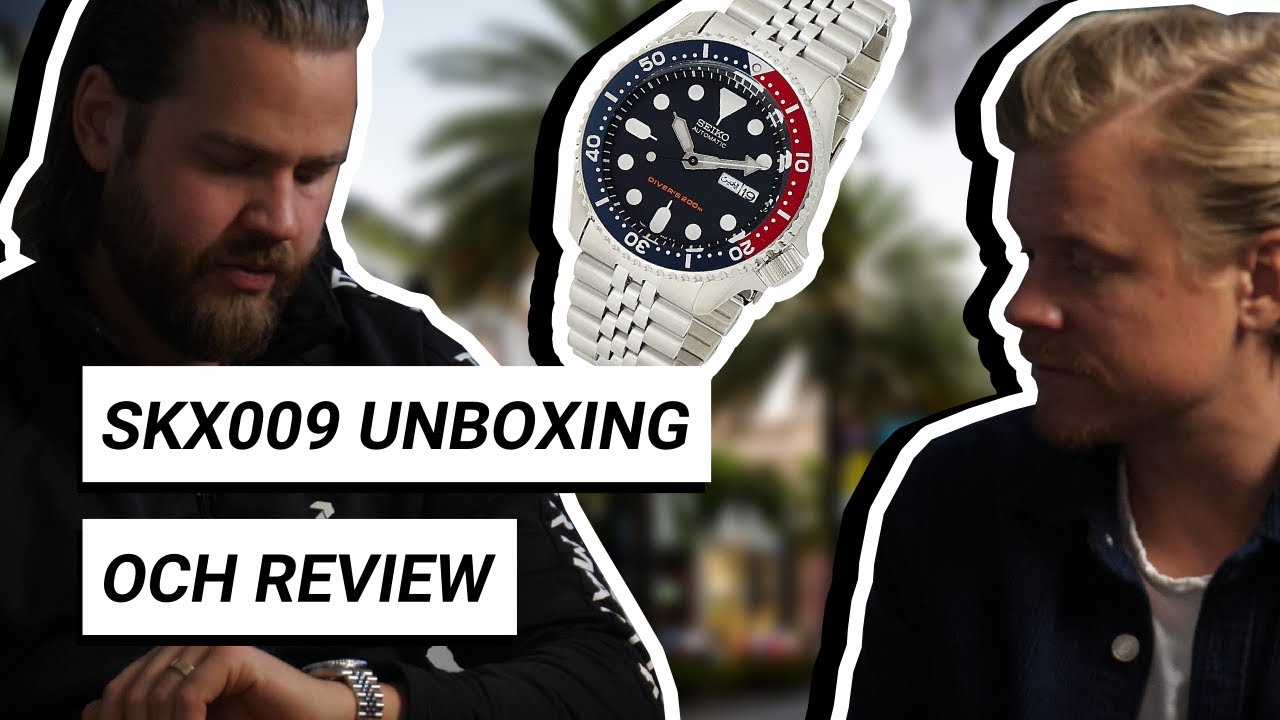 SEIKO SKX009 - UNBOXING OCH REVIEW