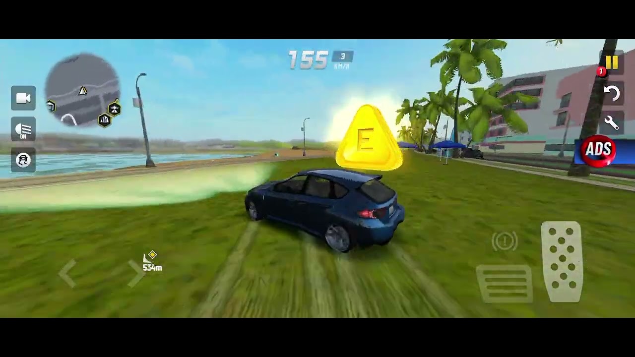 3D driving Queen driveway enjoying 😎😄