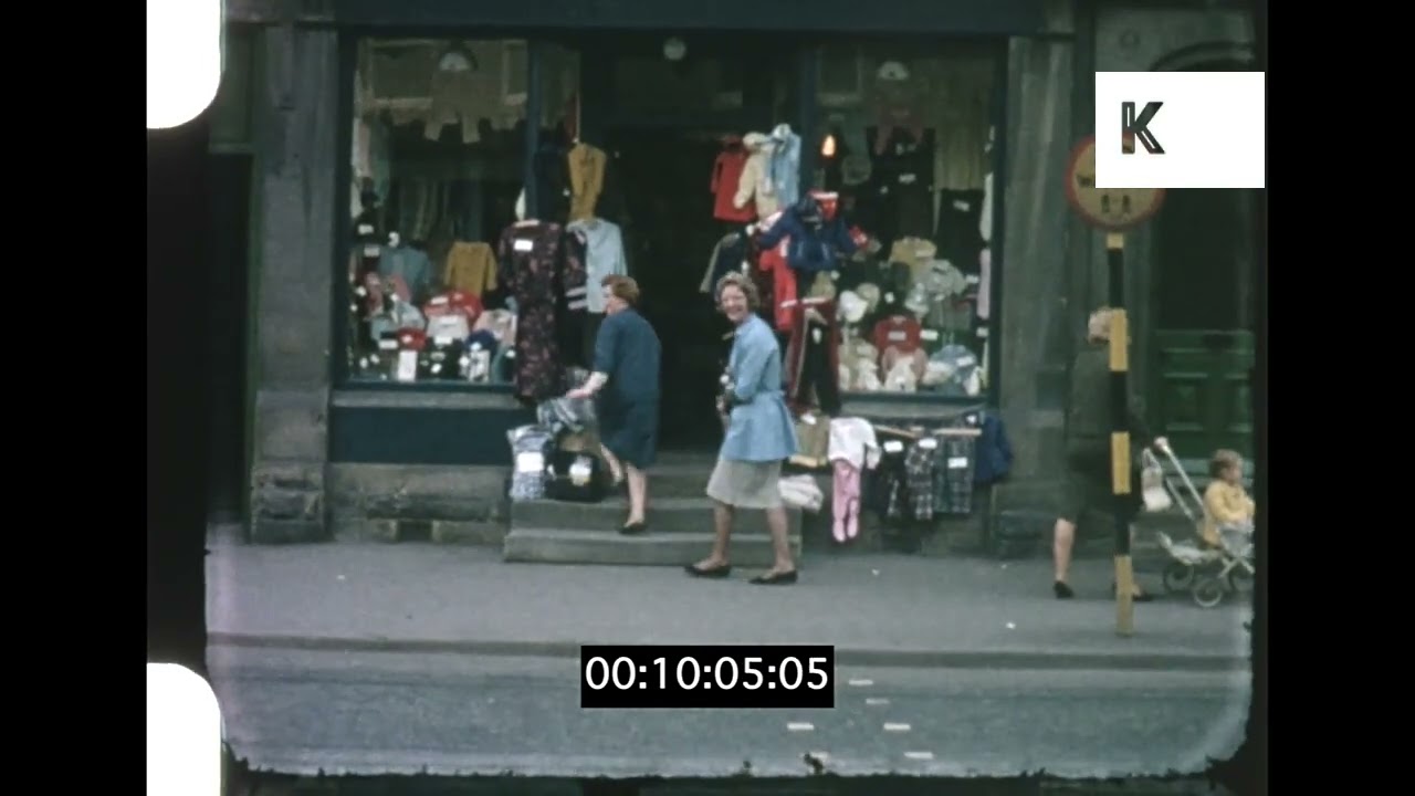 1964 York Pennsylvania, USA, Street Scenes, Home Movies, 16mm