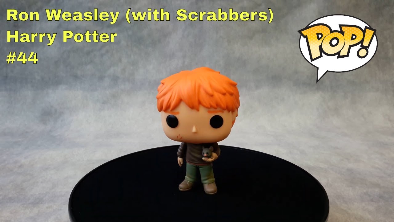 #44 - Ron Weasley (with Scrabbers) - Harry Potter - Funko POP