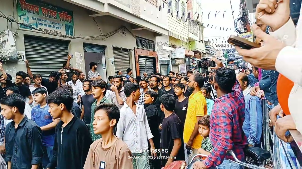 Kis tarah jiyegi madar New Noha |Anjuman haideri Kopagang Mau|Malik tola Mau julus e pacscha 50 year