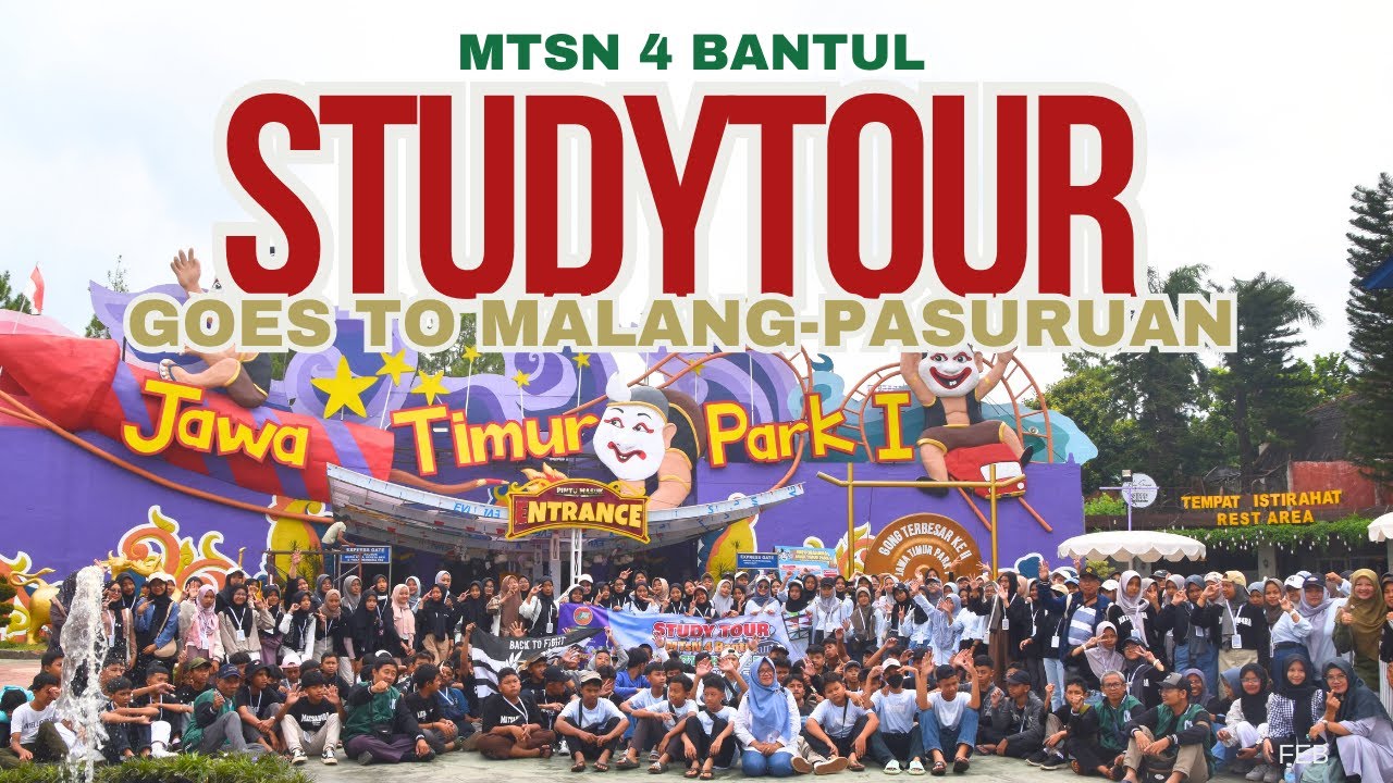 KELAS VIII MTSN 4 BANTUL STUDYTOUR KE  MALANG- PASURUAN | JATIM PARK & MUSEUM ANGKUT | DAY 2