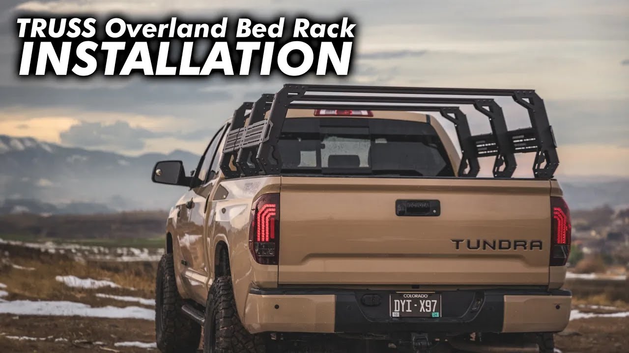 Full-Height TRUSS Overland Bed Rack Install Using Factory Rails | upTOP Overland