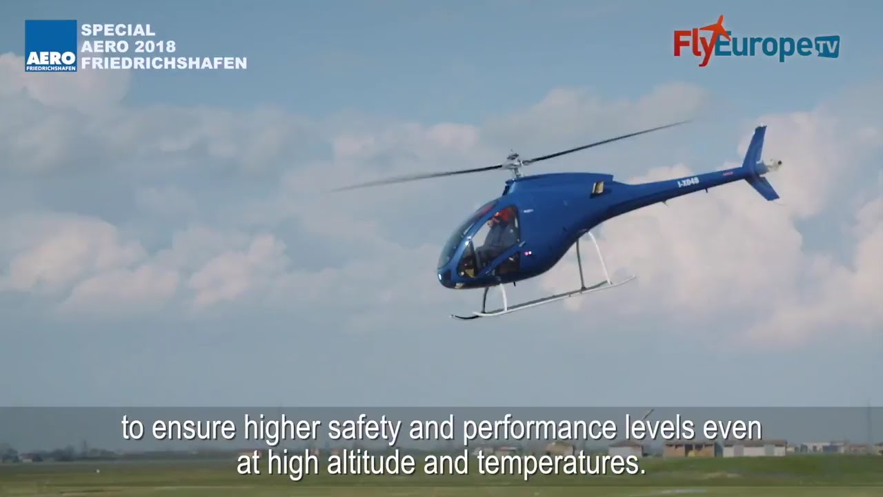 AERO 2018 - Zefhir Helicopter by Curti - Int. Chiara Albertazzi