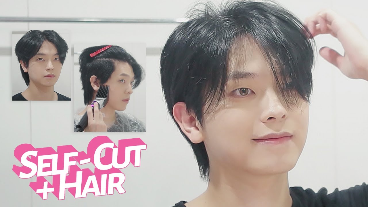 집에서 리프컷을 셀프로 해버렸ㄷr...💇🏻(Ft.울프컷) Cutting My Own Hair Self Tutorial (Feat. Mullet Haircut) | 죠셉Joseph
