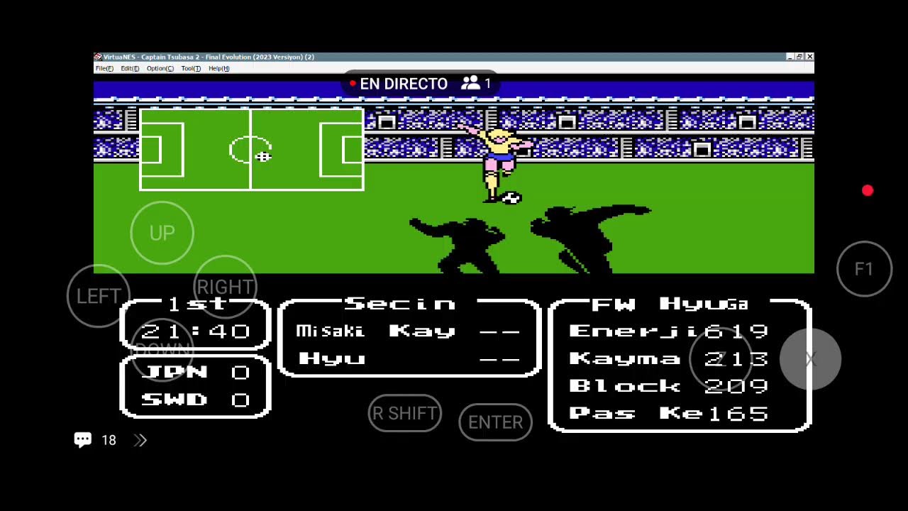 Captain Tsubasa 2 War of the giants V2(This is Manga) en Winlator 🔴Directo