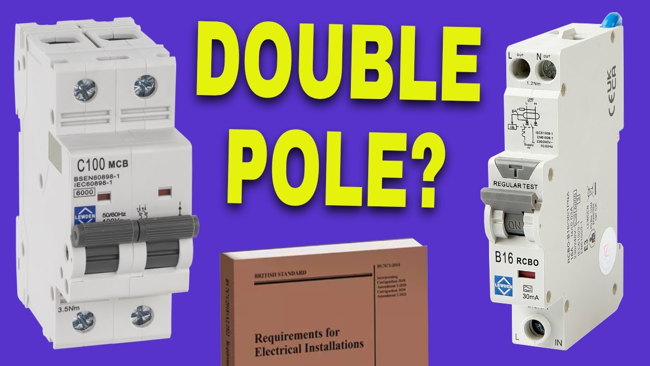 Solving the Puzzle - Installing Double Pole RCBOS, MCBs & RCDs?
