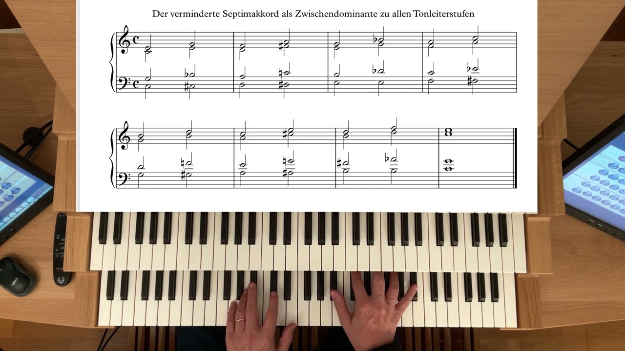 Faszination Orgelimprovisation - Akkord des Monats (2) - Der verminderte Septimakkord