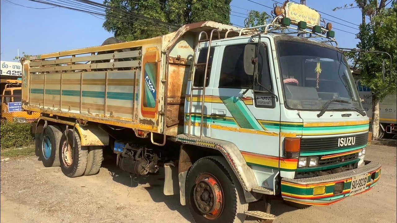 ISUZU ROCKY195แรงปี38(เพลาเดียว)เครื่องดี ขับดีหัวเดิม บาง ภายในครบ นางฟ้าตัวแท้ #รถสิบล้อ #รถ10ล้อ