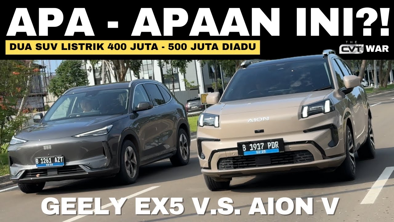 KALAU CHERY J6 KEMAHALAN, ADA 2 SUV LISTRIK INI YANG LEBIH BAIK! GEELY EX5 vs AION V
