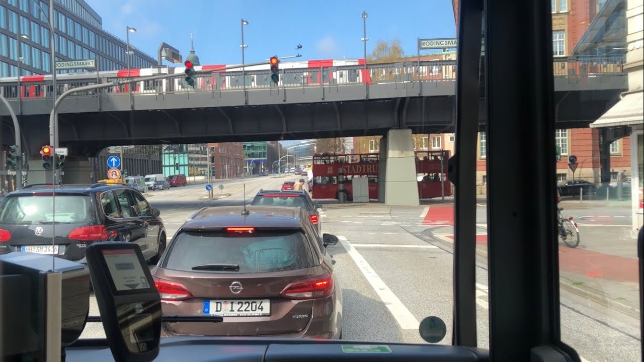 Hochbahn Hamburg | Linie 17 | Goldbekplatz - U Feldstr. | Part 3/3 | Mercedes Benz Citaro 2 G
