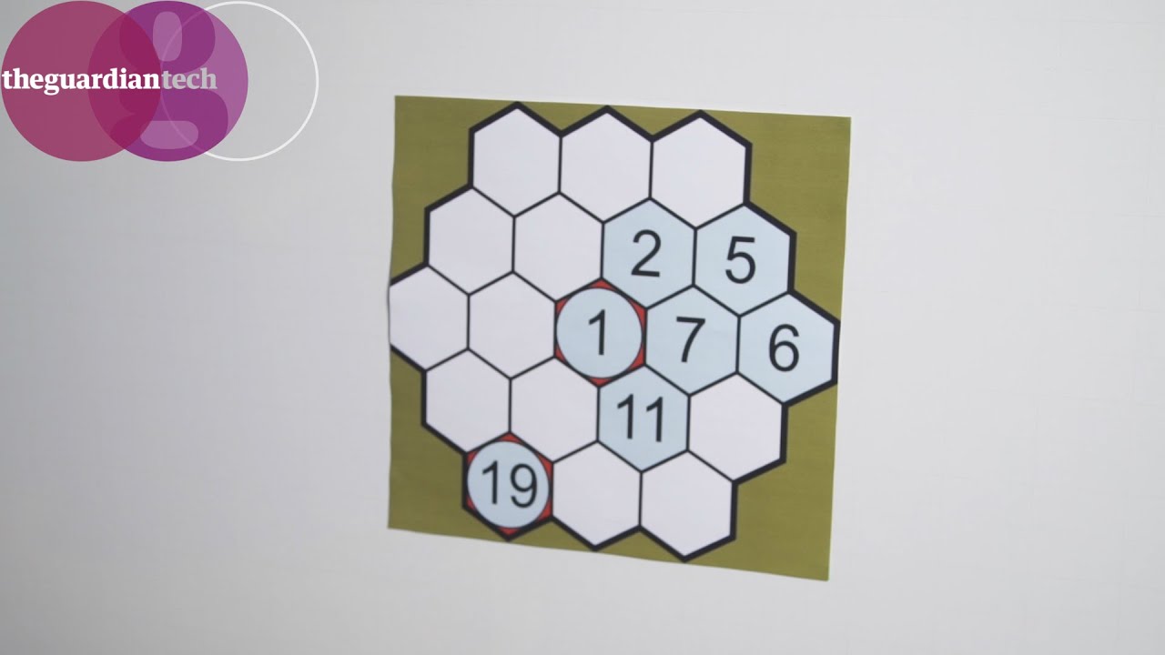 Beehive hidato: can you solve it?