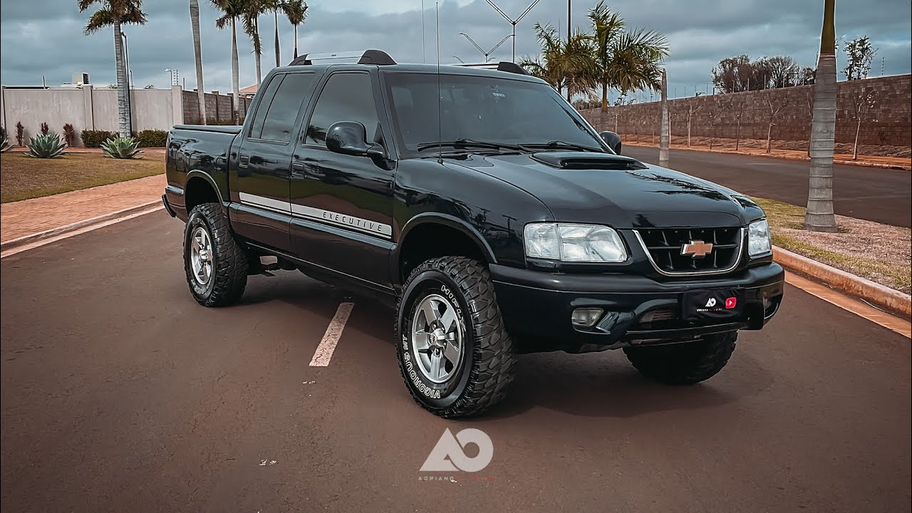 S10 2000 2.8 TURBO DIESEL DIFERENCIADA CALÇO DE 7CM PNEUS 31 ESPAÇADOR 38MM EP # 690