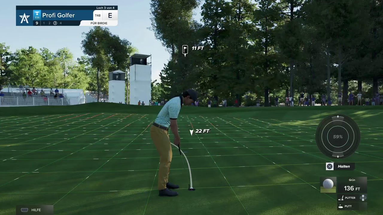 PGA TOUR 2K 25/ Ps5 (Deutsch) / Mal biesel Golfen