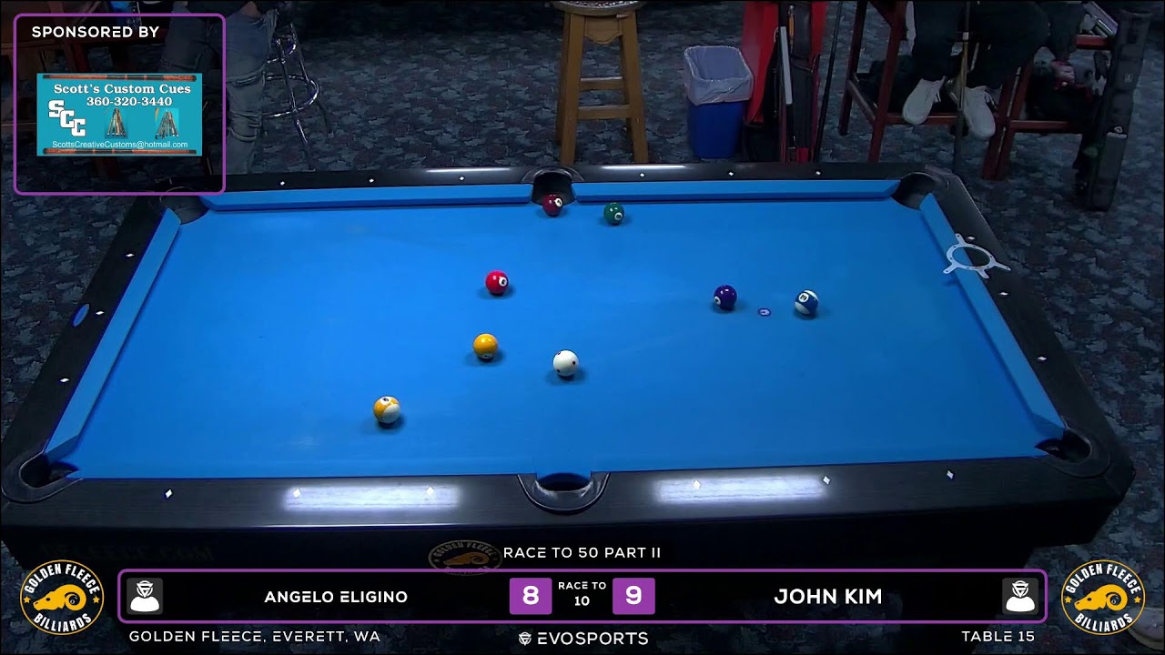 ANGELO ELIGINO  vs JOHN KIM - GOLDEN FLEECE - TABLE 15 | EvoSports