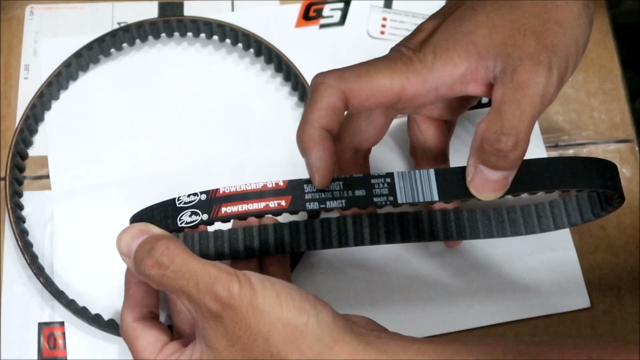 Show and Tell: Gates Powergrip GT4 Light Bee US Belt + UK Comparison
