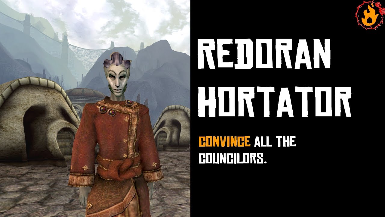 Redoran Hortator - Main Quest Walkthrough (TES III Morrowind) [FIXED]