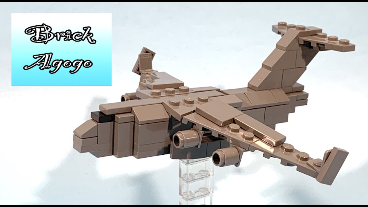 Lego C 17 Globemaster III McDonnell Douglas - Lego Custom MOC