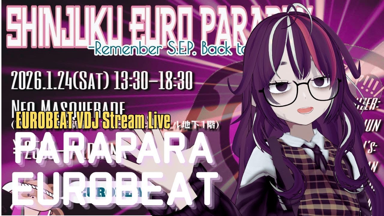 TOUHATO EUROBEAT -Eurobeat & ParaPara VDJ Live Stream - 