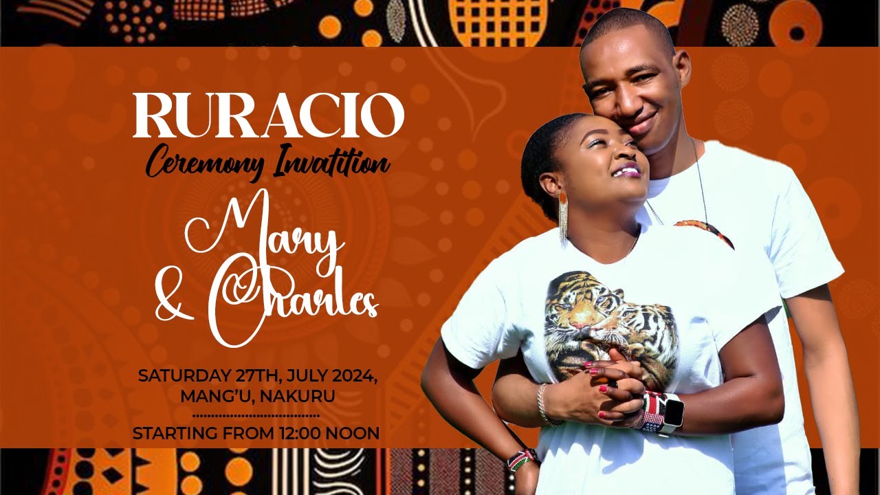 Ruracio Ceremony || Charls & Mary Dowry Ceremony - Nakuru Mangu