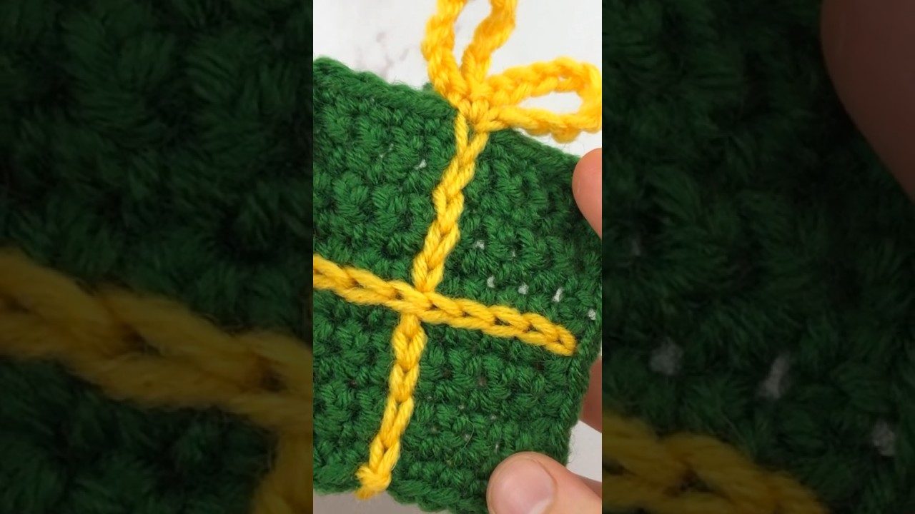 Crochet Gift Box Ornaments | Christmas Ornaments & Decorations