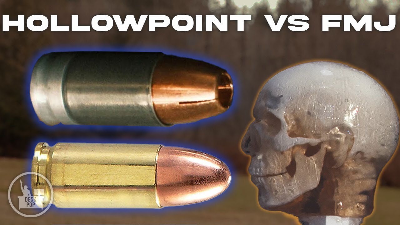 FMJ против Hollow Point: ошибка при оборонительном ношении оружия, которую вам не следует совершать