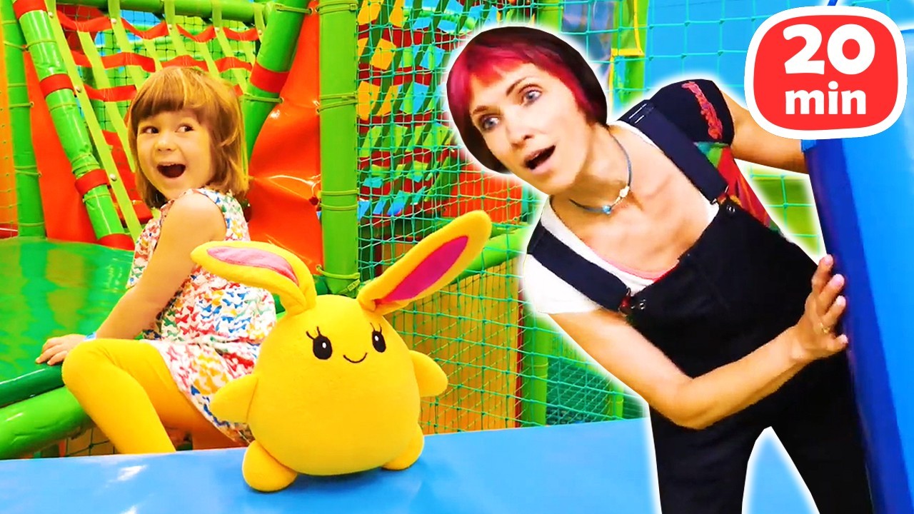 Aventures de Bianca, Charles et Lucky au parc d’attractions! Vlog de famille pour enfants.