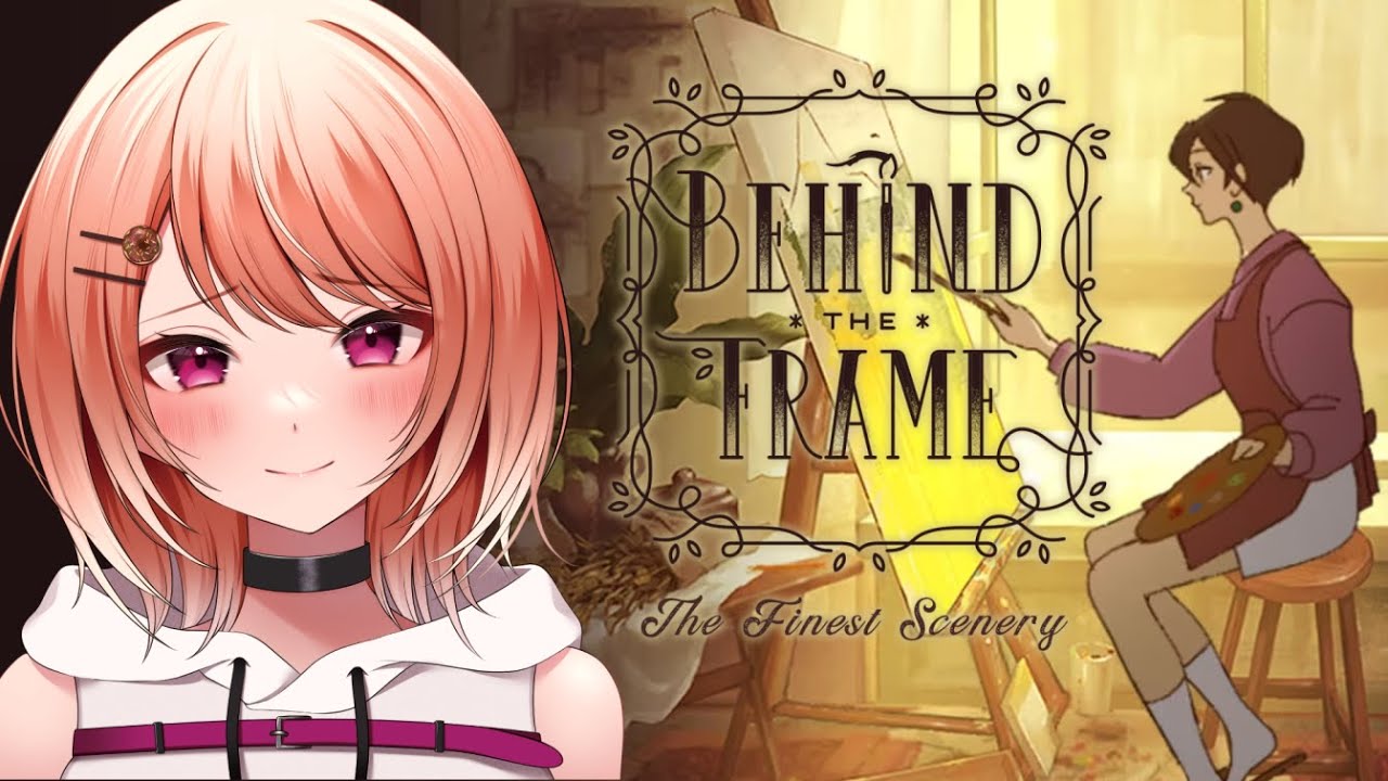 【Behind the Frame 〜とっておきの景色を〜】ジブリみたいな世界観のパズルゲームやる！【安藤ナツ】