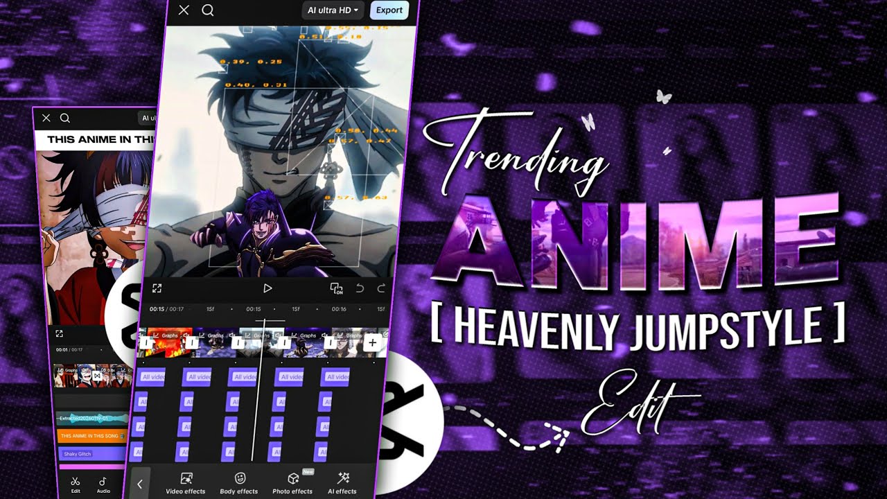 Trending Heavenly jumpstyle edit tutorial in capcut | Edit with GK