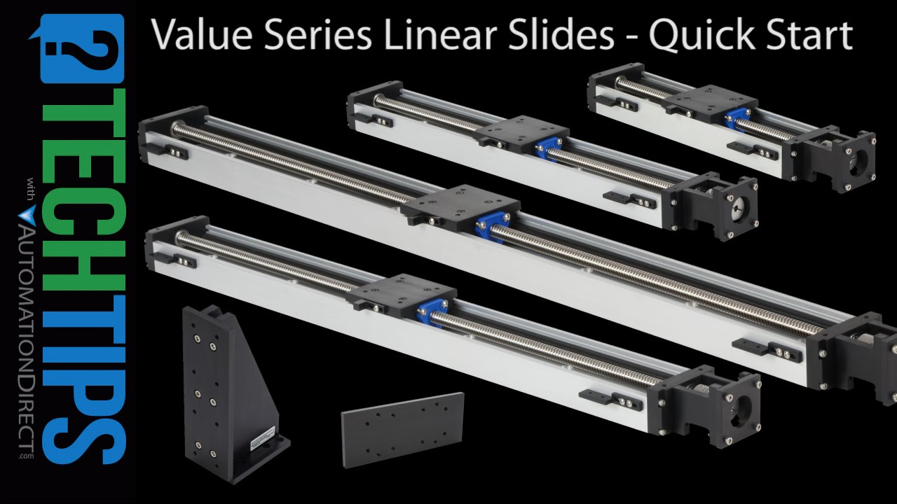 Linear Slide Value Series Quick Start from AutomationDirect