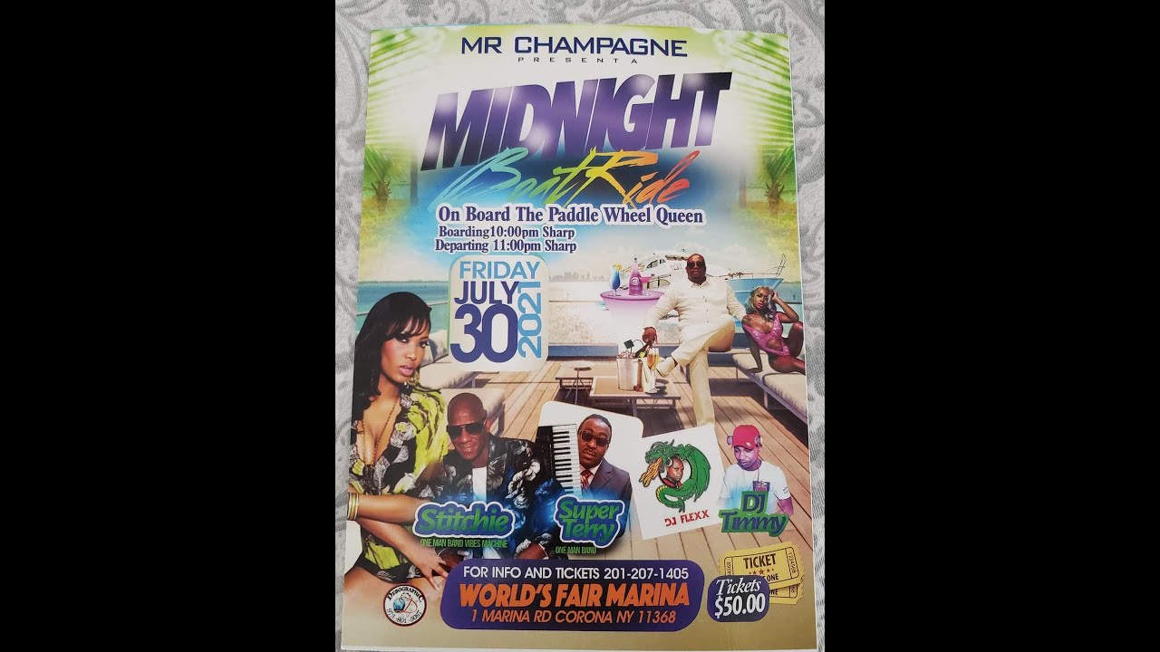 Mr Champange all white boat ride Ralo Boat Ride