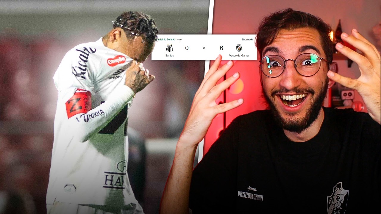 Vasco 6 x 0 Santos - KKKKKKKKKKKKKKKKKKKKKK