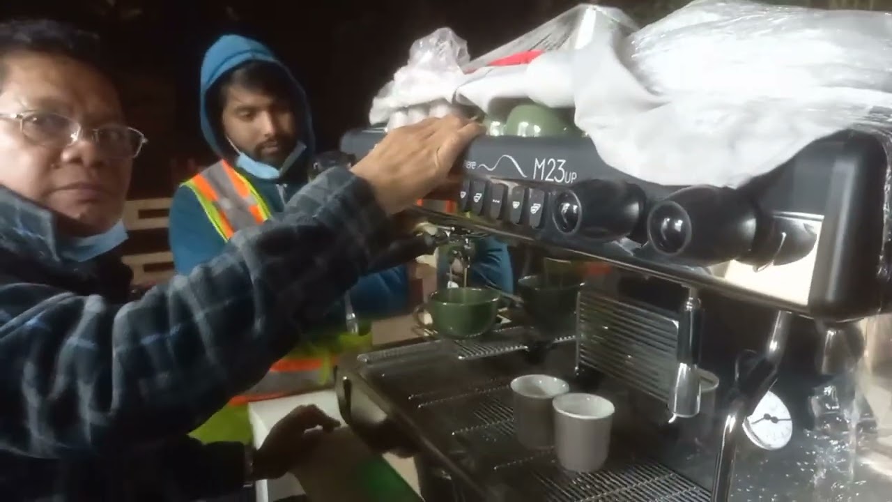 How to calibrate la cimbali coffee machine 2 groups?