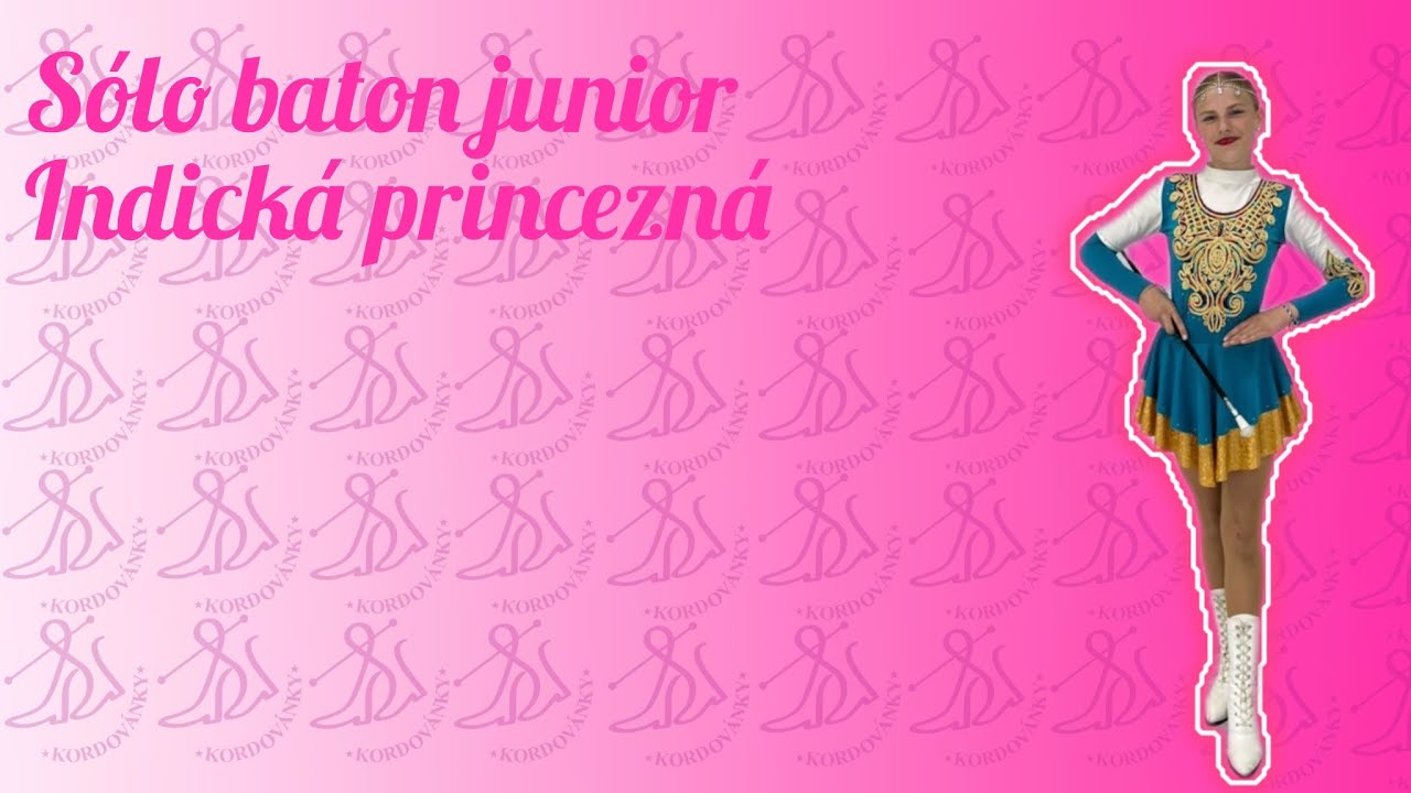Kordovánky Rajec - sólo baton junior 2024 (WorldCup Pistoia) 