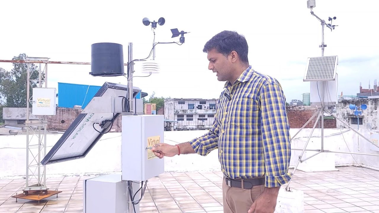 Working of Automatic Weather Station