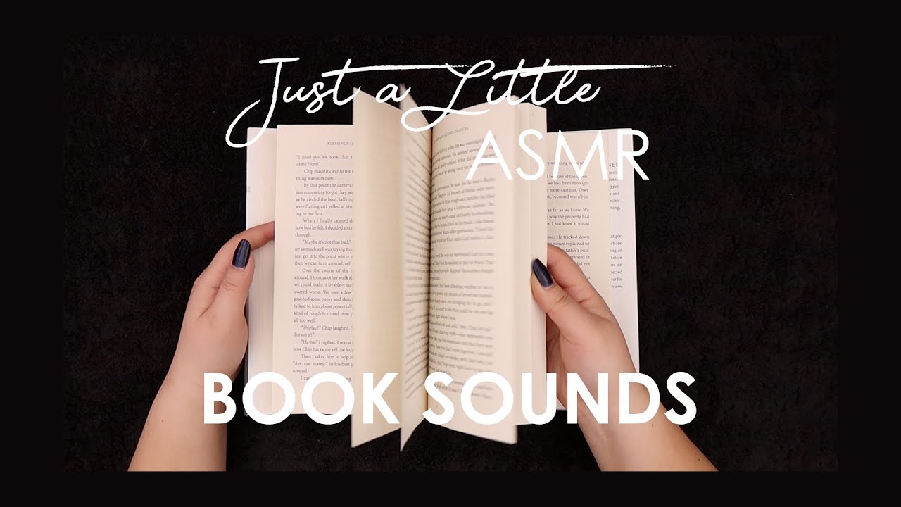 Ep. 44: Book Sounds (ASMR no talking, tapping, tracing, page-flipping, page-turning, crinkles) - 🎧