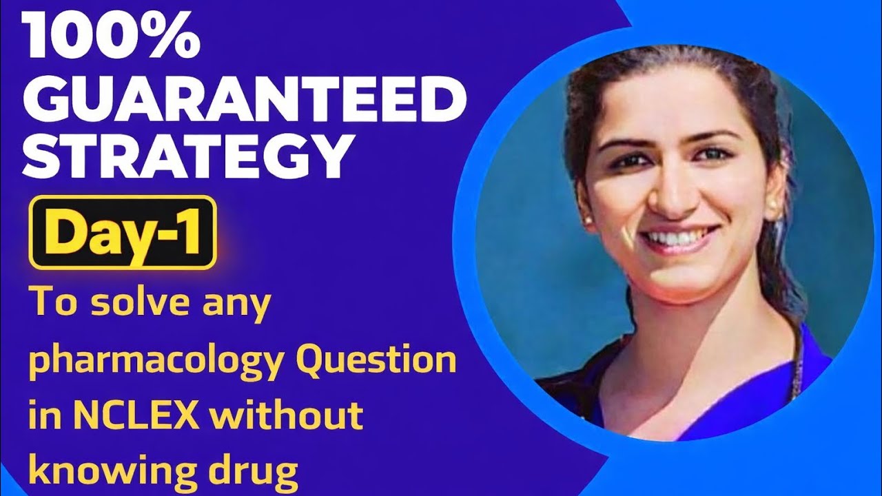 NCLEX Pharmacology Strategies |Answer Drug Questions WITHOUT Memorizing Medications
