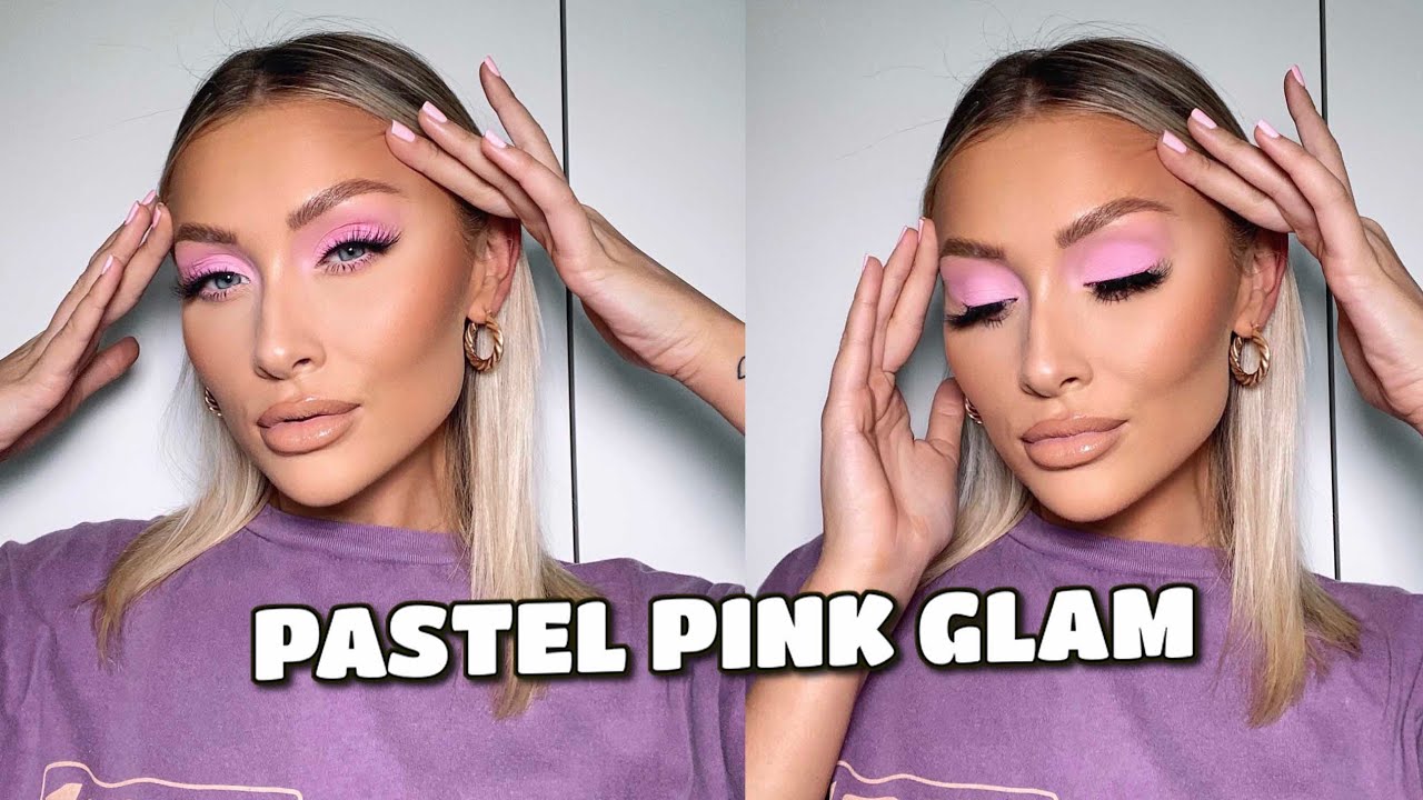 PASTEL PINK MATTE GLAM | FESTIVAL MAKEUP