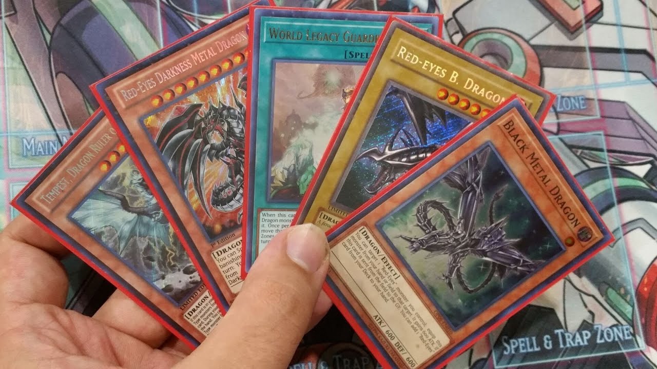 Red Eyes Guardragon Combos Tutorial Combo Yugioh Broken!