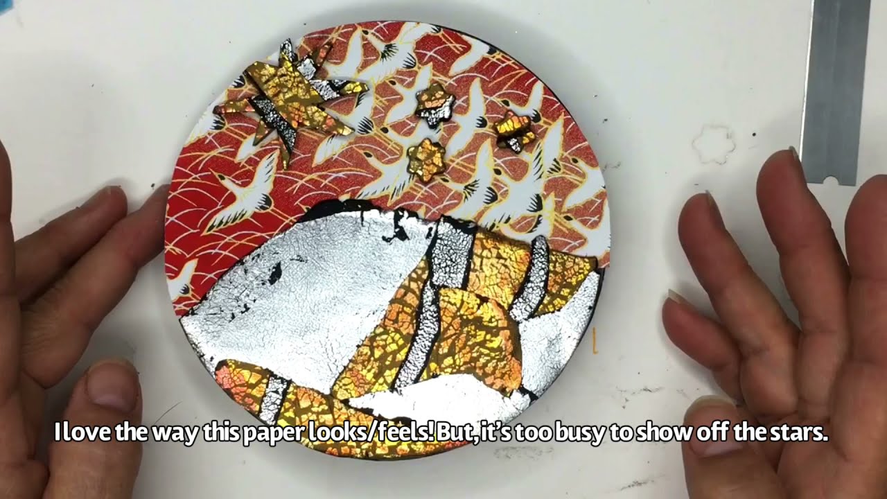 Part 2: Metallic Polymer Clay Tiles and Tempered Glass Mosaic