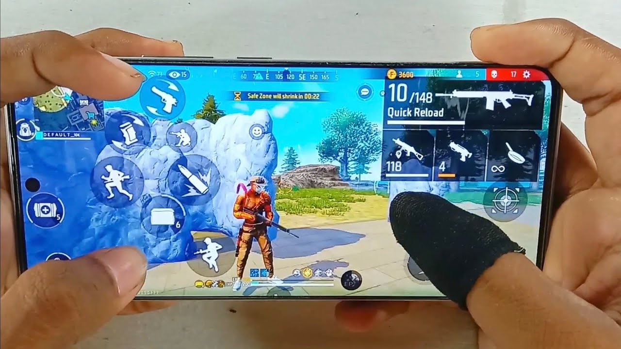 Solo Vs Squad Handcam With Redmi Note 13 Pro Plus 5g 3 Finger Hud Gameplay