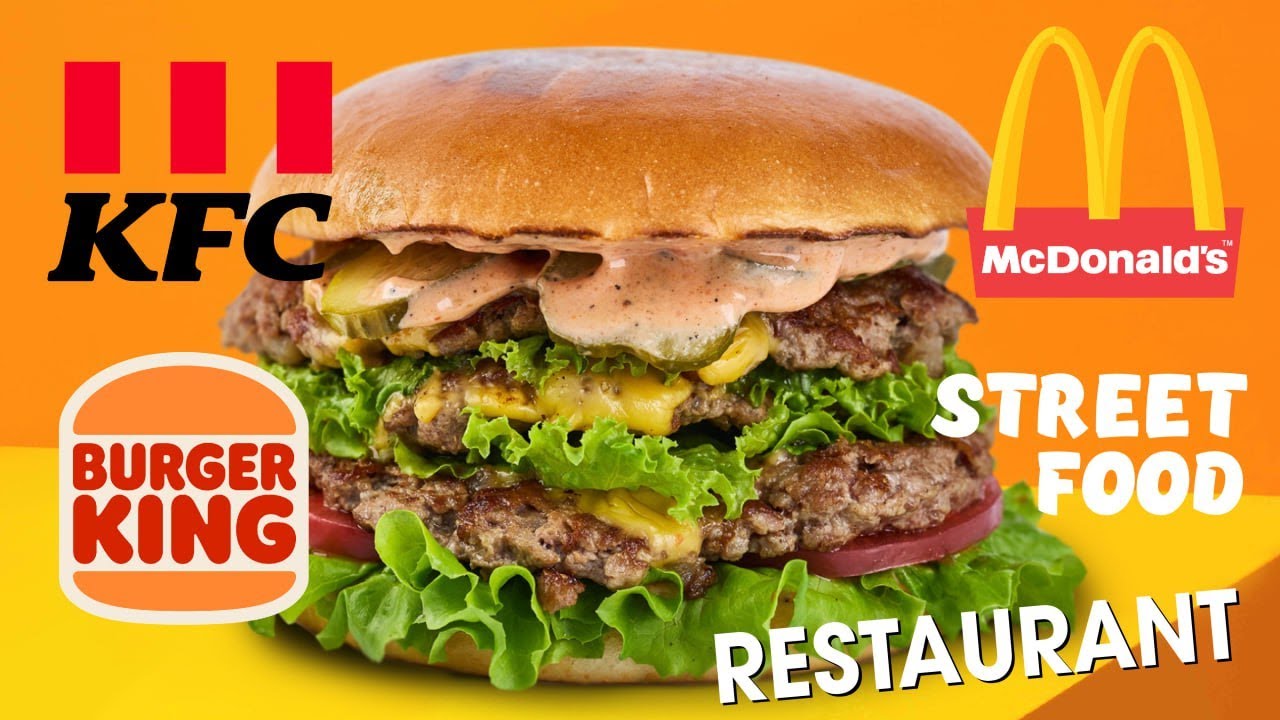 WE ASSESS BURGERS KFC/ McDonalds/ BURGER KING/ FAST FOOD vs RESTAURANT