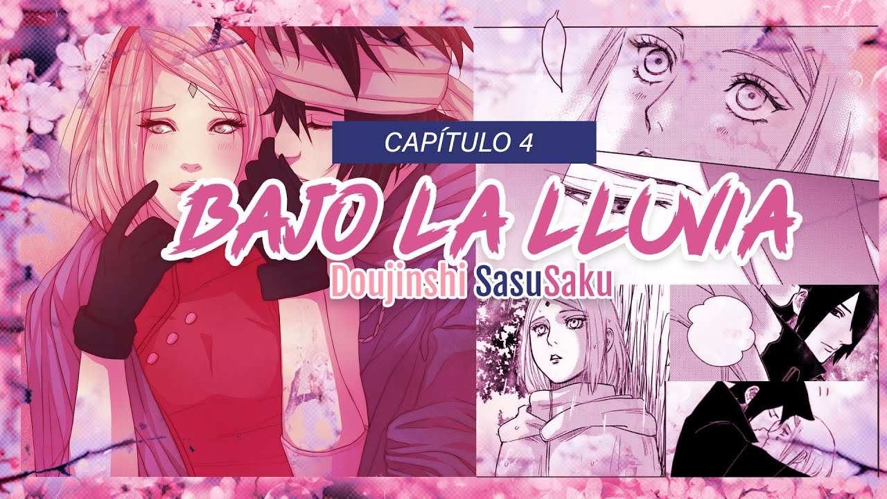 Capítulo 4: Sakura y Sasuke se refugian bajo la lluvia [Doujinshi SasuSaku]